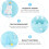 1Blauwe Resin Pen Container Unicorn Decor Organizer 11