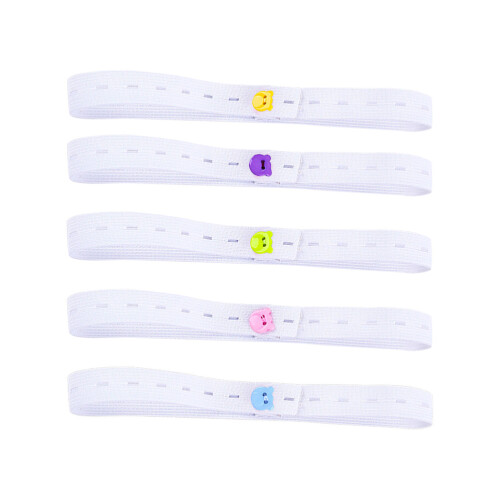 20 überlappende Gummibänder 50 cm für Babywindeln mit
