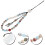 Cell Phone Lanyard Bracelet Red 1pc 5