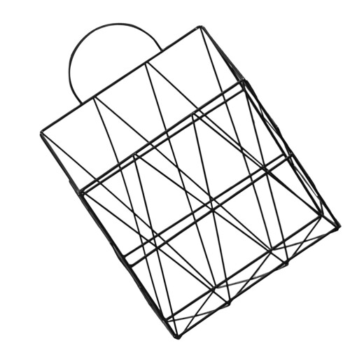 wandmontierter hängemappen-organizer, ablagekorb für
