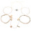 6- . Damenarmband Perlen, dekoratives Mode-Boho-Armband 1