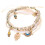 6- . Damenarmband Perlen, dekoratives Mode-Boho-Armband 4