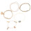 6- . Damenarmband Perlen, dekoratives Mode-Boho-Armband 3