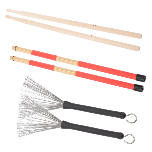1 satz schlagzeug-sticks, multifunktions-draht- mit