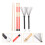 1 satz schlagzeug-sticks, multifunktions-draht- mit 4