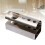 Silver 304 Stainless Steel Toothbrush Toothpaste Shelf Home Use 9