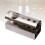 Silver 304 Stainless Steel Toothbrush Toothpaste Shelf Home Use 3
