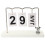 Compacte Bureaukalender Met Papieren Blad En Metalen Frame 1