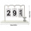 Compacte Bureaukalender Met Papieren Blad En Metalen Frame 3