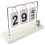 Compacte Bureaukalender Met Papieren Blad En Metalen Frame 10
