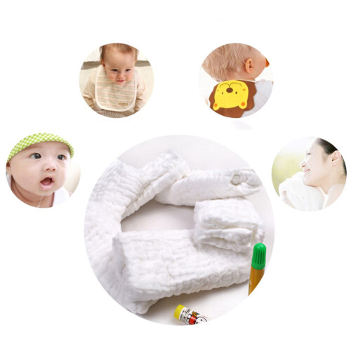 5 wiederverwendbare Baumwollwindeln, wasserabsorbierend für Baby 1