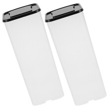 2 brotbehälter, brotdispenser für sandwichbrot, wiederverwendbar