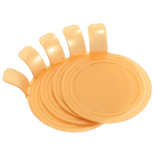 100 stuks mousse cake board met handvat, herbruikbare plastic houders 2