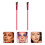 2 wenkbrauwborstels schuin voor concealer make-up vrouwen 2