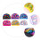 6St Polyester Elastische Kinder Badmuts Comfortabel Kleurig 5