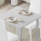 3 PCS Dining Table and Chairs Set 7