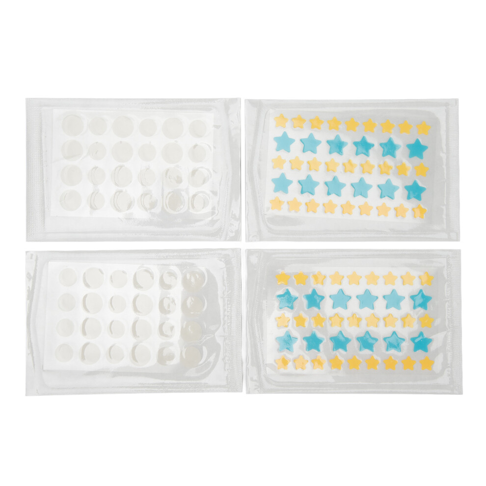 Hydrocolloid & Tea Tree Oil Star Acne Patches 126pcs - Scar Prevention