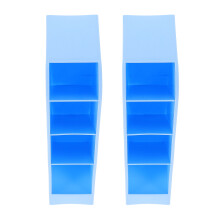 2St Praktische Plastic Organizer Schuin Home Gebruik