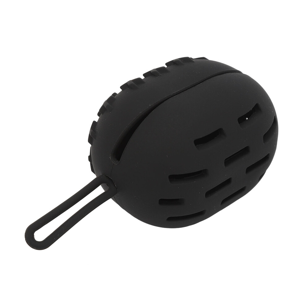Black Breathable Silicone Makeup Sponge Holder For Travel - Case
