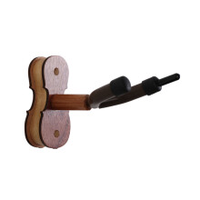 2St Violin Hanger Wandhalterung Für Zuhause Und Studio, Rotbraun