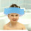 Chapeau Douche Bébé Extensible En PP Et Silicone Couleur Bleu 9