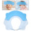 Chapeau Douche Bébé Extensible En PP Et Silicone Couleur Bleu 6