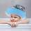 Chapeau Douche Bébé Extensible En PP Et Silicone Couleur Bleu 8
