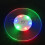 2Pcs Unique LED Cup Coasters Transparent Acrylic Decorative Drink Mats 7