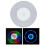 2Pcs Unique LED Cup Coasters Transparent Acrylic Decorative Drink Mats 9