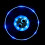 2Pcs Unique LED Cup Coasters Transparent Acrylic Decorative Drink Mats 4