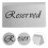 Desk Reserved Sign Table Tent Reserviert Schild 10