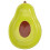 Light Green Avocado Shaped Ceramic Plate Snack Salad Serving Dish 2