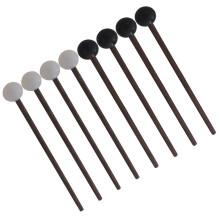 4 paare holzgriff kopf schlägel für tongue steel drum