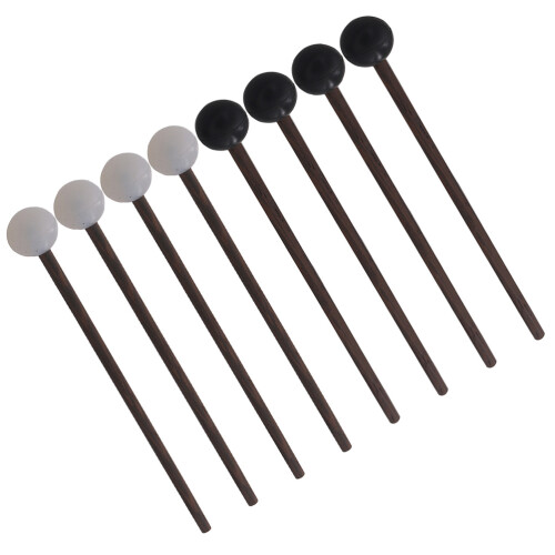 4Paren Duurzame Percussie Mallets Met Handvat En Rubberkop