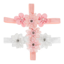 3St Stoffen Haarbanden Peuters Kleurrijk Zachte Baby Accessoires