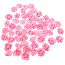 200St Roze Schuim Rozen Kunstbloem Hoofden Voor DIY Bruiloft Decor