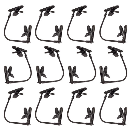 20Stk Winddichte Hutclips Tpu Windschutz Angler Halter Schwarz