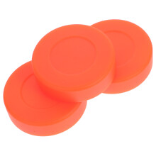 3Stück Hockey Pucks Outdoor Für Orange