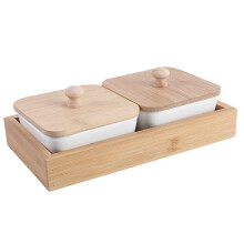Ceramic Dried Fruit Serving Plate Home Use 1 Set 7.6x4 In