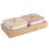 Ceramic Dried Fruit Serving Plate Home Use 1 Set 7.6x4 In 1