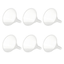 6Stk Plastiktrichter Transparent Für Labor Und