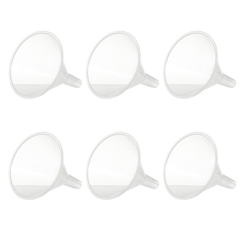 6Stk Plastiktrichter Transparent Für Labor Und