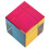 Color Cube Optical Prism 6 Sides 50mm Educational Physics Toy 1