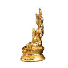 Ijlvol Gouden Buddha Desktop Sculptuur Boeddhisme Figurine
