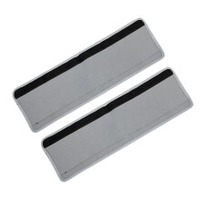 2St Neopreen Kayak Peddel Beschermhoezen Anti-Slip Grijs Duurzaam
