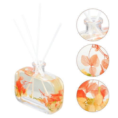 1 set aromatherapie-öl mit getrockneten blüten, duftend 1