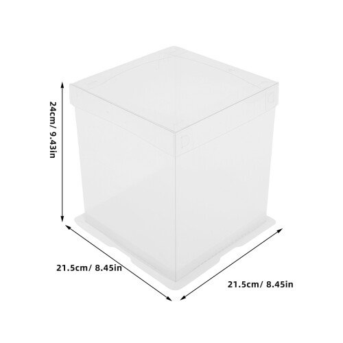 3er-pack kuchenboxen, bäckereibox, kuchenverpackung 1