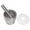 küchen-knoblauchpresse multifunktion mit silikondeckel (silber) 6
