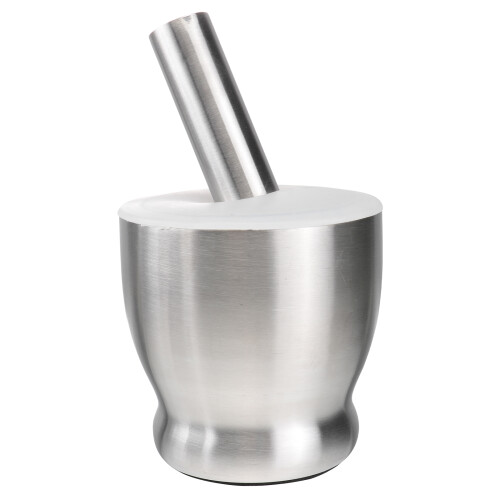 küchen-knoblauchpresse multifunktion mit silikondeckel (silber) 1