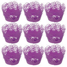 60st Hochzeitsdeko Baby Violett Nachtisch Romantisch